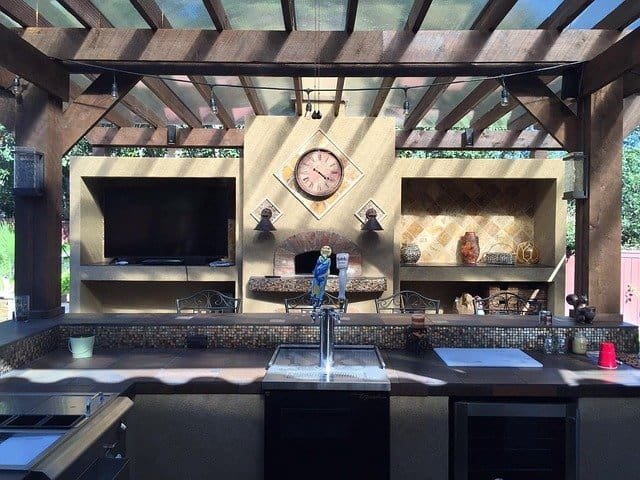 out door kitchen